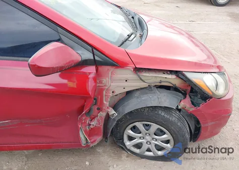 2014 Hyundai Accent Gls z USA, uszkodzony, nr VIN KMHCT4AE4EU729796